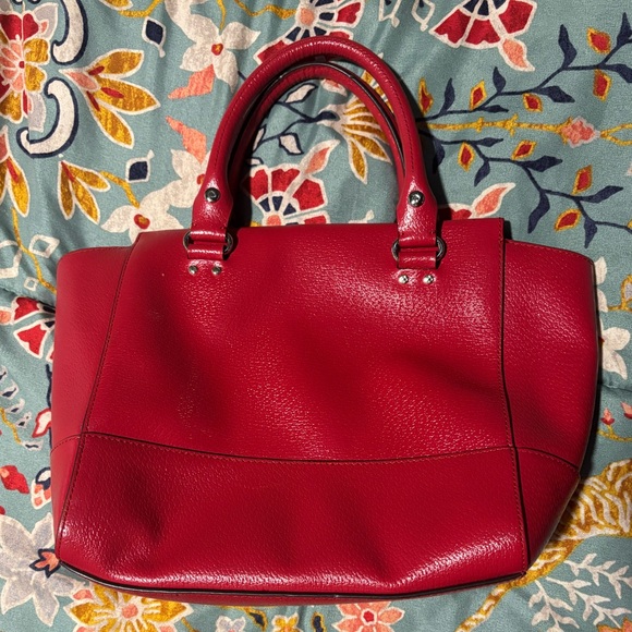 Kate Spade Cherry Red Tote Bag - Picture 4 of 7